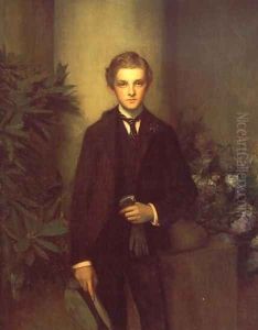 Portrait of Childs Frick by Pascal-Adolphe-Jean Dagnan-Bouveret