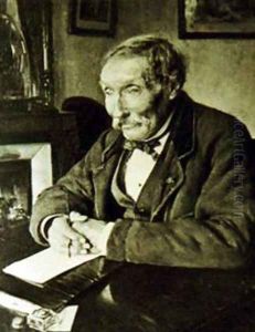 Portrait of Dagnan-Bouveret's Grandfather by Pascal-Adolphe-Jean Dagnan-Bouveret