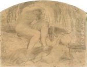 Allegorical Figural Drawing