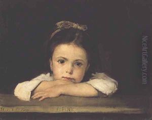 Fifine, 1875 by Lajos Deak-Ebner