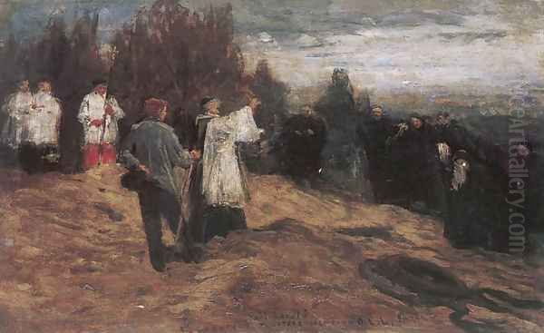 Paal Laszlo temetese, 1879 - view 1