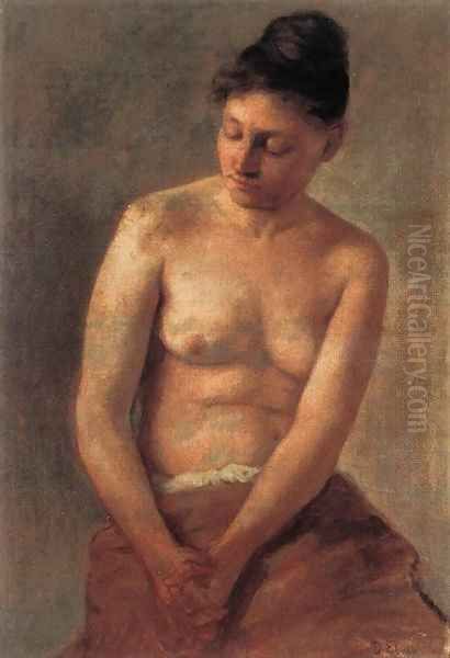 Sitting Nude - view 1