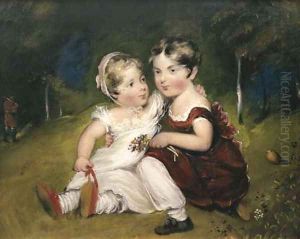 Children in a Wood by Benjamin Duterrau