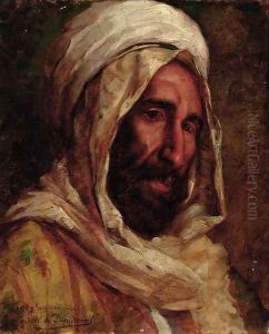 An Arab Gentleman, head and shoulders