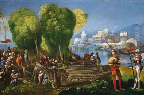 Aeneas and Achates on the Libyan Coast c. 1520 - view 1