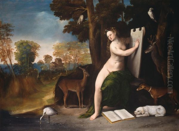 Circe and her Lovers in a Landscape 1514-16 - view 1
