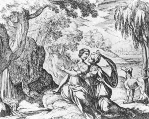 Jupiter Mercury And The Virtue by Dosso Dossi