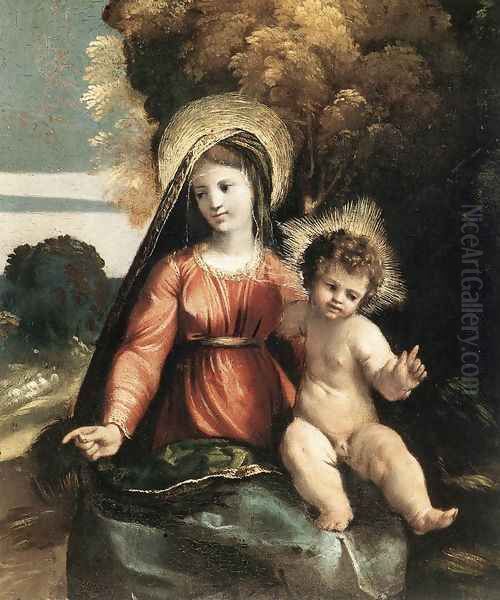Madonna and Child c. 1525 - view 1
