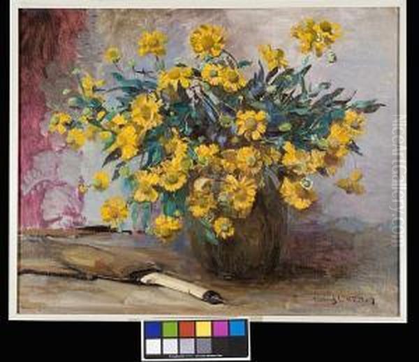 Still Life With Marigolds - view 1
