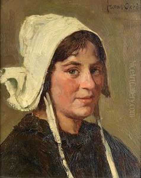 A Young Boer Woman - view 1