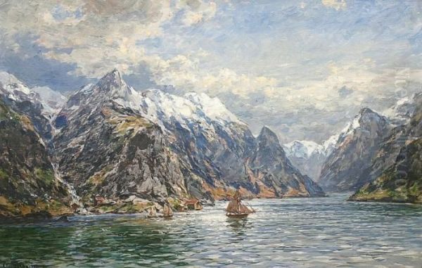 The Jorundfjord In Spring - view 1