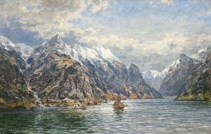 The Jorundfjord In Spring
