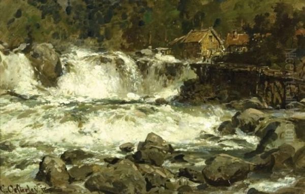 Steiniger Wasserfall An - view 1