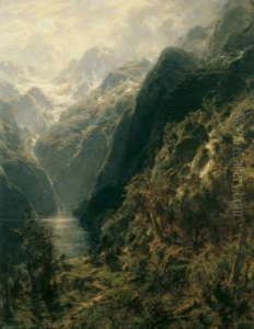 Blick Auf Den Gosausee