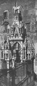 Monument to Cansignorio della Scala by Bonino Da Campione