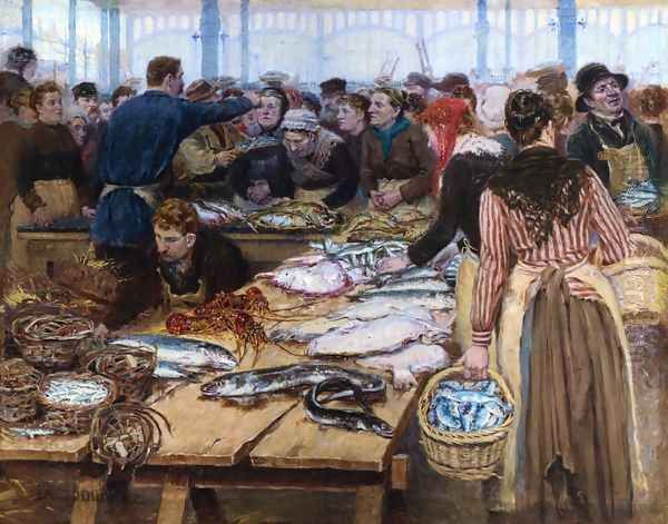 Fish Auction at Les Halles - view 1