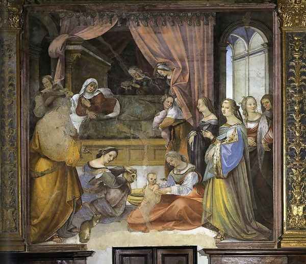 The Birth of the Virgin 1518 - view 1