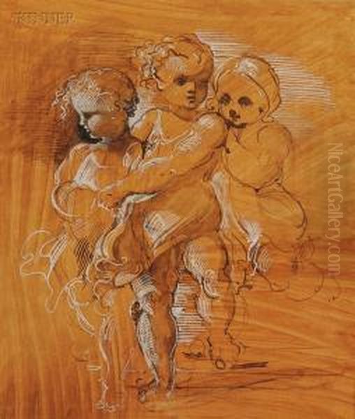 Three Putti - view 1