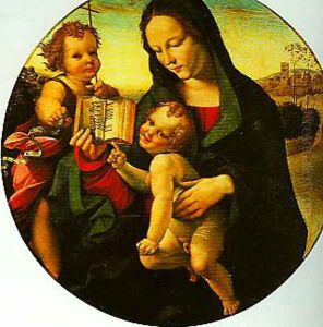 Madonna and child with the Young St John