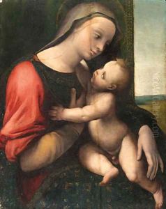 The Madonna and Child by Girolamo Del Pacchia
