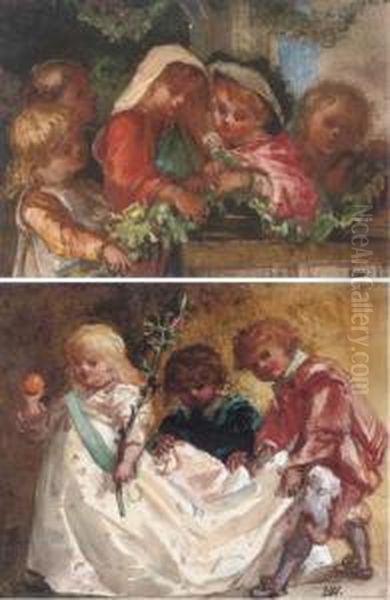 The Young Attendants; And The Flower Garland - view 1