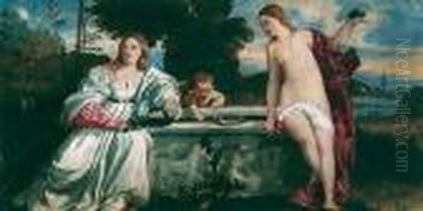 "sacred And Profane Love" After Titian - view 1