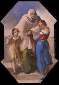 An Allegory Of Age by Louisa Anne, Marchioness of Waterford