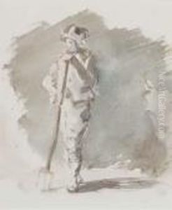 Study Of A Farm Labourer Study Of A Farm Labourer