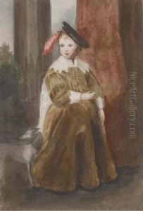 Portrait Of A Boy by Louisa Anne, Marchioness of Waterford