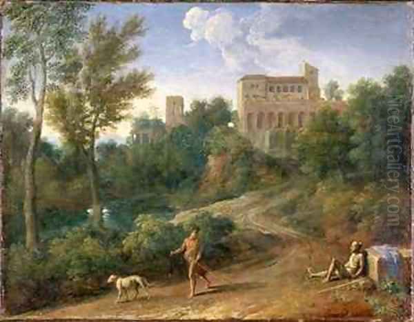 Classical Landscape with Figures - view 1