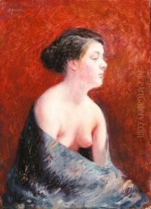 Rafu (nude) by Saburosuke Okada