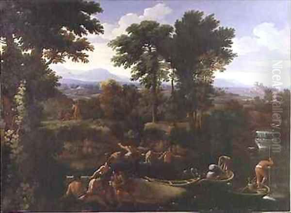 Riverside scene - view 1