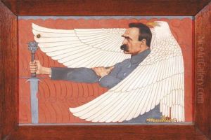 Marszalek Jozef Pilsudski, 1919 R. by Edward Okun