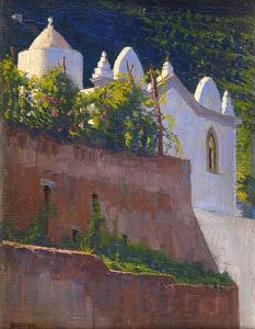 Kosciolek Na Capri by Edward Okun