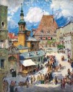 Namesti V Halln - Tyrol by Blazicek Oldoich