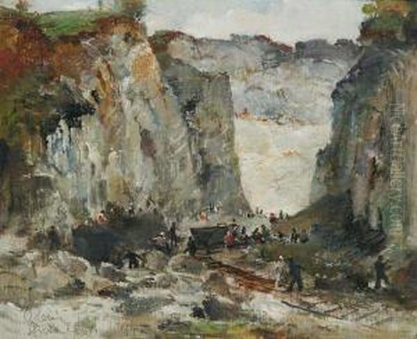 An Old Quarry - view 1