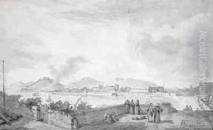 View of Macao by Gaspard Duche de Vancy