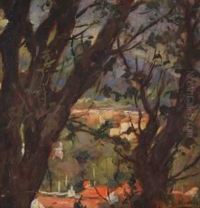 Paesaggio by Eugenio Olivari