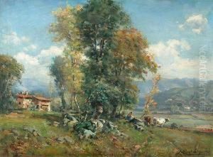 Paisaje Rural. by Jose Olivet Legares