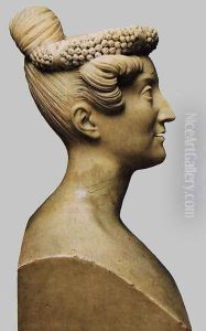 Mademoiselle Mars by Pierre-Jean David d'Angers