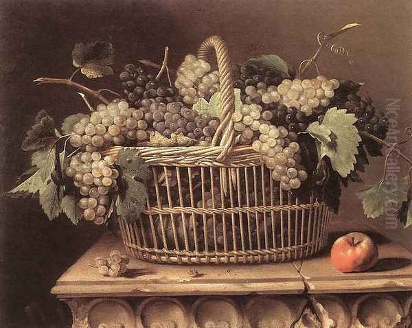 Basket of Grapes - view 1