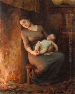 L'homme est en mer by Virginie Demont-Breton
