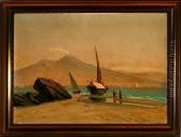 An Italian Coastal Scenery From Capri - view 1