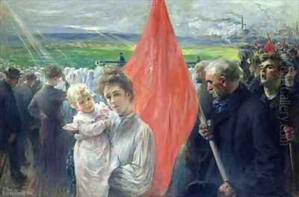 A Strike at Saint Ouen - view 1