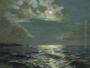 Clouded Moon Off Falmouth