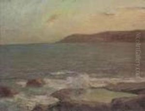 Sunset by Julius Olsson