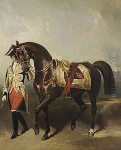 Lisa, jument favorite de Napoléon III by Alfred Dedreux
