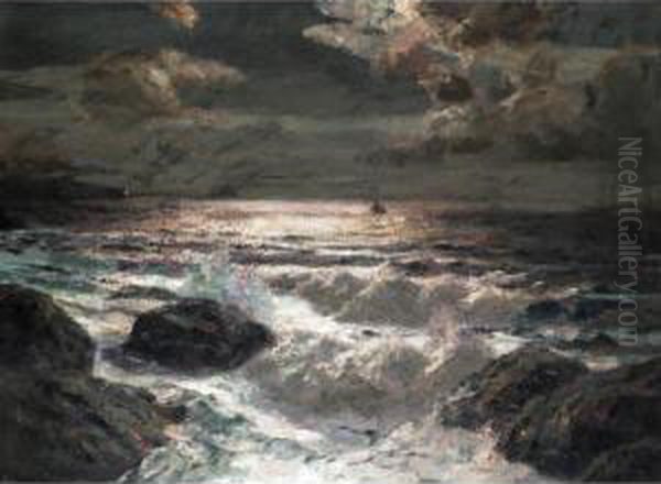 Cloudy Seascape - view 1