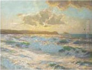 Off Cornwall by Julius Olsson