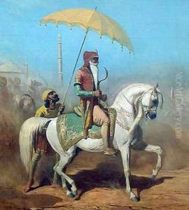 Randjiit Sing Baadour by Alfred Dedreux